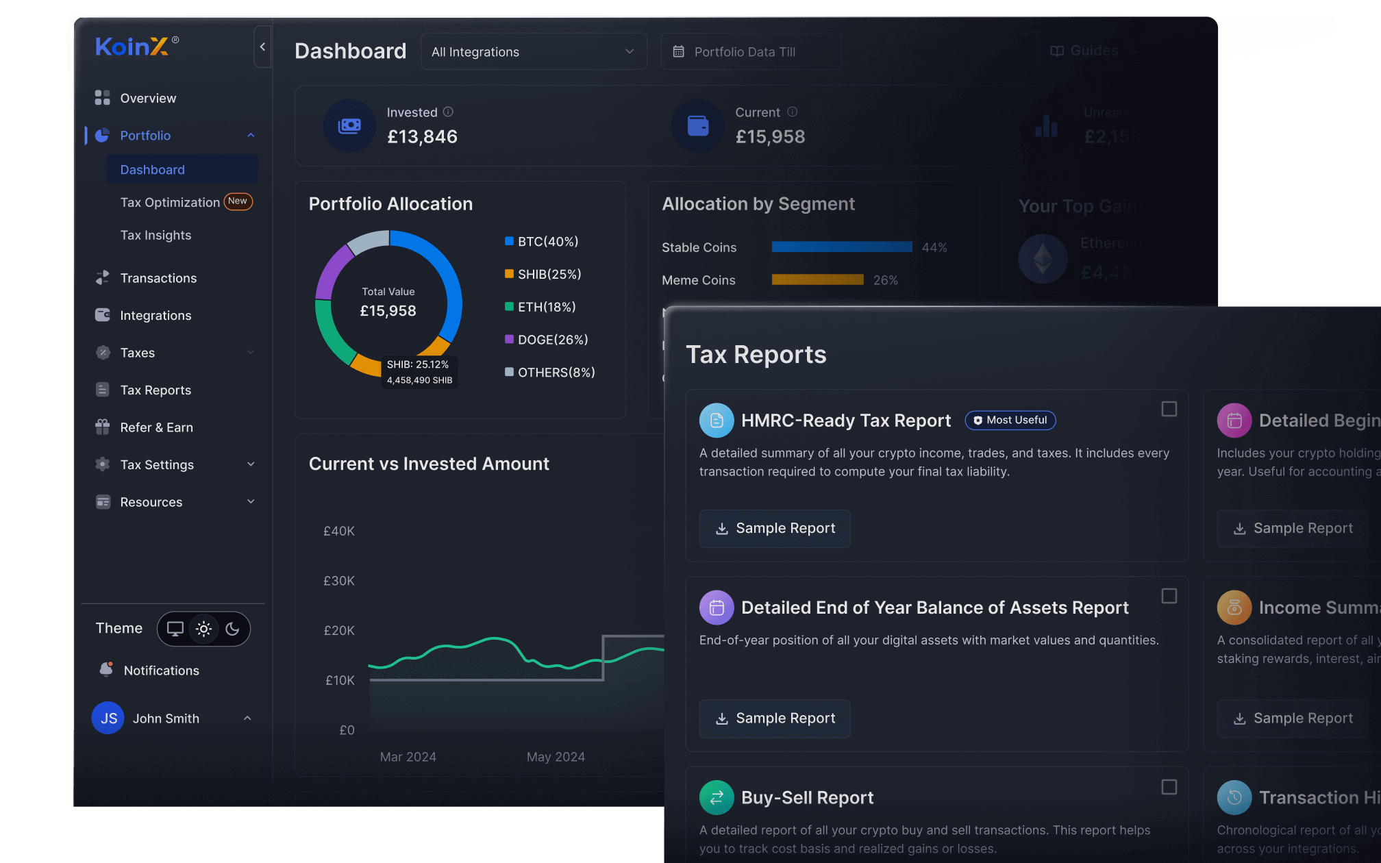 Crypto Tax Platform